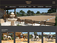 Tablet Screenshot of barcelona-horses.com